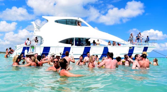 😎ADULT ONLY PARTY BOAT WITH UNLIMITED DRINKS,SNACKS, SAND-BAR, SNORKEL,MUSIC🥳