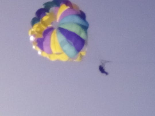 Parachute ascensionnel et plongée avec tuba sur les récifs dans la paroisse de Falmouth Trelawny