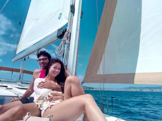 Unique Private Sailing Tour for 11 People in Barcelona!