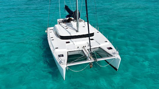 Location privée d'un catamaran de luxe de 60 pieds/Capacité 70 personnes