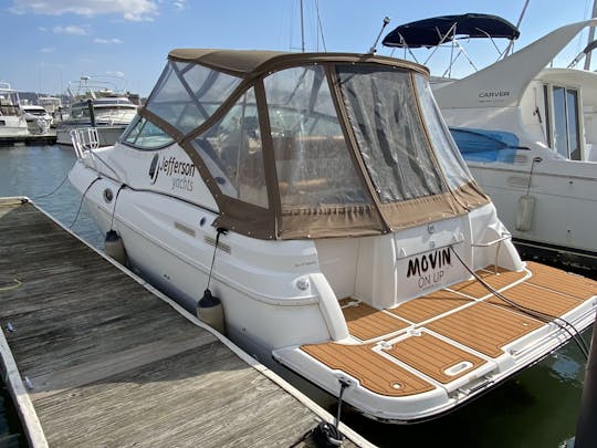 Cruise DC on Movin On Up with Captain Ron for Private Potomac Yacht Tours