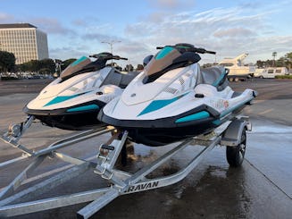 Two Jet Skis for Rent Near Queen Mary - Long Beach CA