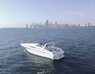 Diversey Harbor Lindo iate de luxo Sea Ray de 48 pés