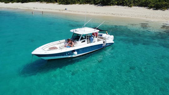 Private Boston Whaler Outrage 37' for up to 10 people!!