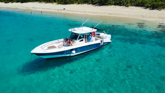 Private Boston Whaler Outrage 37' for up to 10 people!!