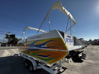 Bateau de fête Advantage Powercat XL | Location avec option d'achat