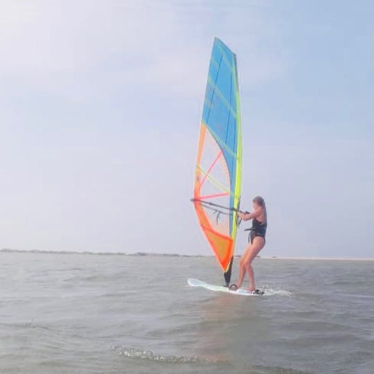 Wind Surfing in Negombo, Sri Lanka