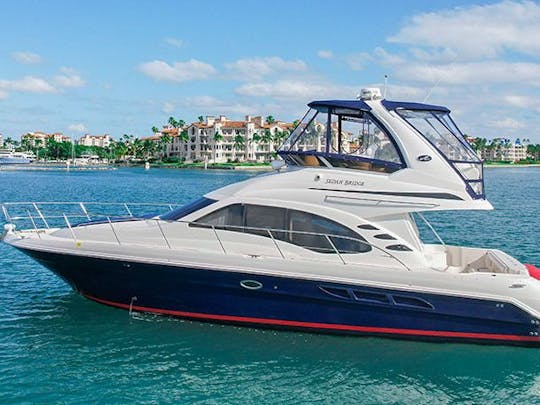 New 48ft SeaRay Motor Yacht in Miami Beach!