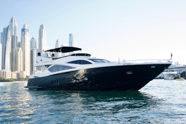 Luxury 90ft Yacht  for 50 guest in Dubai Marina
