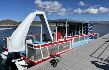38ft Party Barge for up to 20 people at Lake Pleasant