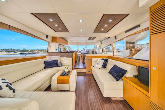 70' SunSeeker in North Bay Village, Florida - Rent a Luxury Yachting Experience!