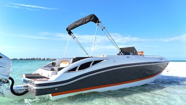  Starcraft 23ft Deck Boat for groups of up to 12! Enjoy Anna Maria in style!