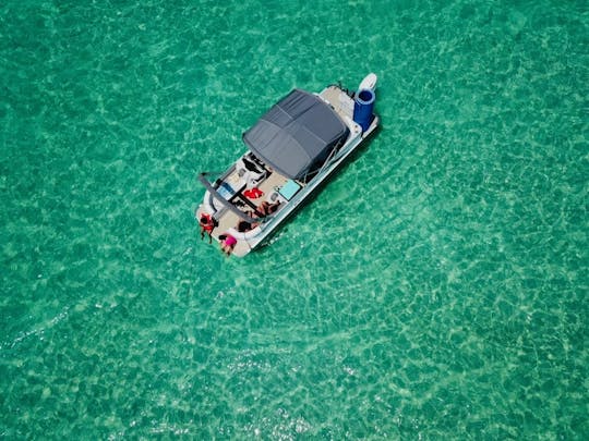 Excursions privées en ponton pouvant accueillir jusqu'à 6 personnes, capitaine inclus, Clearwater Beach
