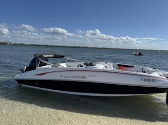 2024 Tahoe 2150 OB with 200HP Engine, Fishing Package, and Elevated Comfort