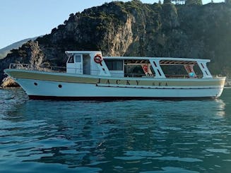 Passeio de barco em San Vito lo Capo, Riserva dello Zingaro e Scopello com ônibus