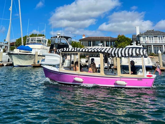Pretty in Pink 21-Ft Duffy | Driver Included on All Charters (Up to 12 Guests)