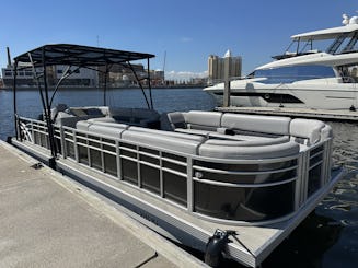 Croisière de luxe en ponton dans le centre-ville de Tampa