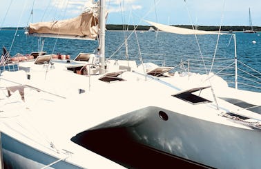 A wonderful USCG Inspected Trimaran For up to 18 Guests