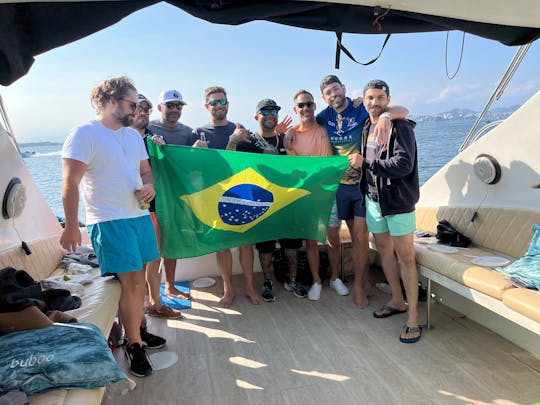 Alquiler de megayates Pershing Power de 57 pies en Río de Janeiro 💎 con servicio a bordo 