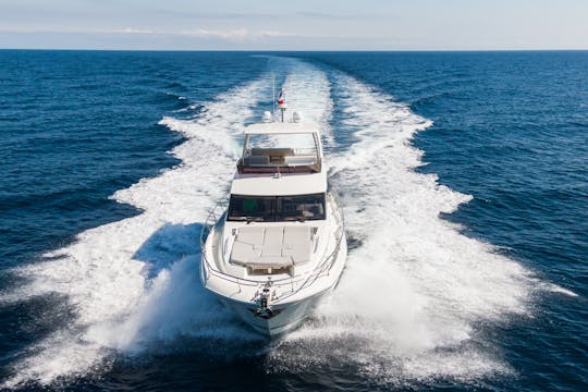 Prestige 590 Flybridge Mega Yacht Rental in Cote d'Azur, France