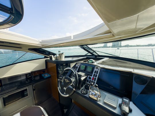 Miami in Style: 45FT Marquis Sport Coupe – Free Jet Ski or 1 Extra Hour!
