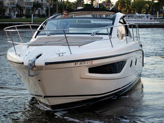 Beautiful Azimut Yachts 34’ Atlantis in Pompano Beach - Captained Yacht Charter