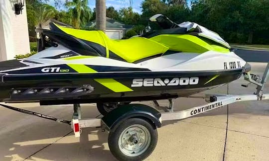 SeaDoo GTI Jet Ski for Rent at Bradenton/Sarasota Area! Available Just weekend