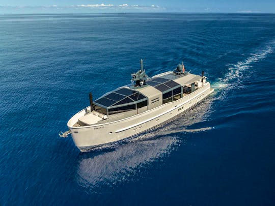 Arcadia 85ft Power Mega Yacht Rental in Eivissa, Illes Balears