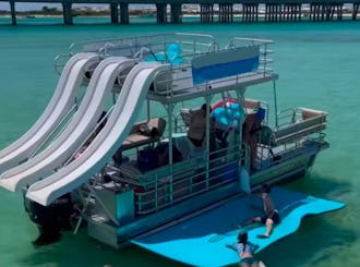 25ft Solid Craft Triple Slide in Fort Walton Beach