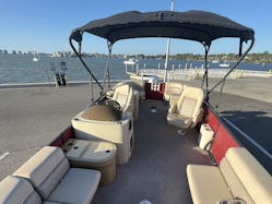 LUXURIOUS AND SPACIOUS PARTY BOAT - BRAND NEW TRITOON