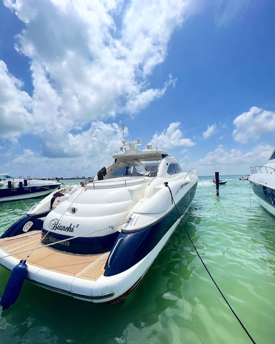 63 FT - SUNSEEKER PREDATOR - BNCH - UP TO 18 PAX CANCUN, MEXICO