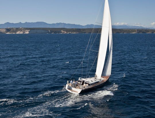 Beneteau Sensé 55ft Luxury Sailboat Rental in Cote d'Azur, France