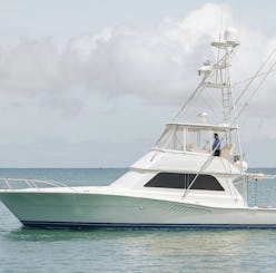 El encubrimiento perfecto es «La coartada»: el yate convertible Viking 47