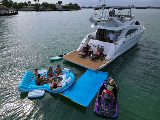 Azimut 65' Private party in MIAMI, SPECTACULAR PROMOTIONS