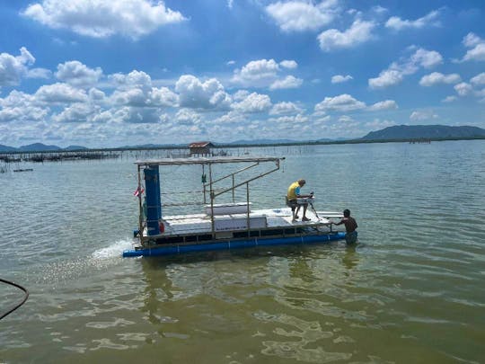 solarboat at the Songkhla Lake