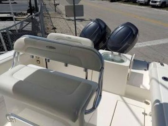 24' Cobia with Twin 150s - Cruising  the ICW, Beaches or fishing!