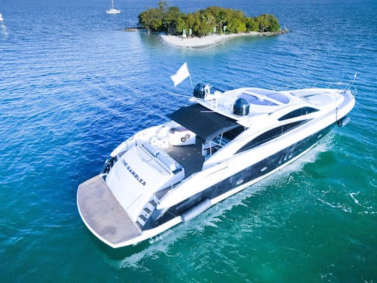 82ft Sunseeker Predator Power Mega Yacht in Miami!!🌊🌊🌊