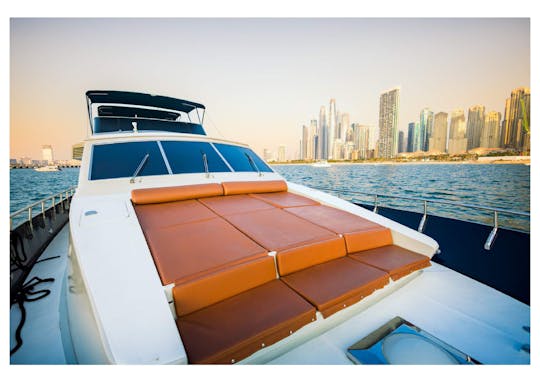 Glamorous Azimuth New Super 85 Yacht Melhor oferta na Marina de Dubai 