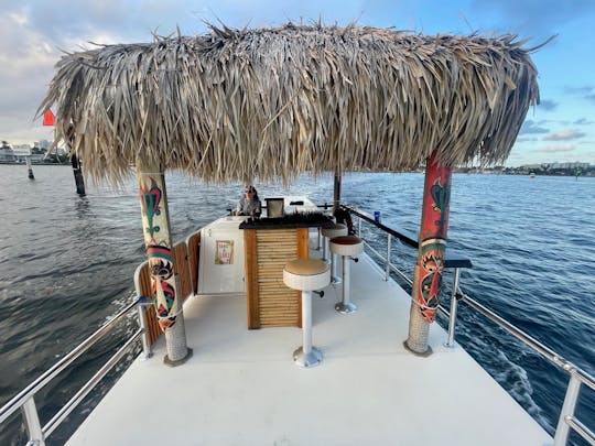 Cruzeiro no Tiki Bar em Fort Lauderdale!