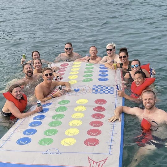¡Yate Sea Ray Flybridge de dos pisos y 50 pies!