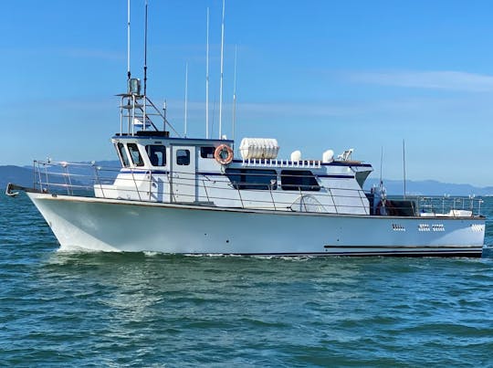 50ft Party Boat Specializing in Bay Cruises, History Tours & Sportfishing Trips!