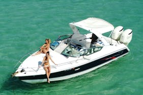 Formula Power Boat Sightseeing Miami with Sandbar Stop Floating Mat Included