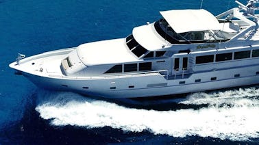 Passez la journée à bord du yacht de luxe Broward de 100 pieds