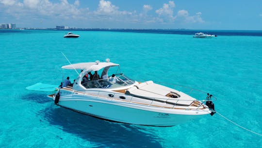 FUN & AFFORDABLE 38 FT SUNDANCER Motor Yacht in Cancun FREE JETSKI 1 HOUR