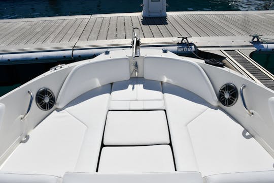 Explore French Riviera on 2024 Sea Ray 190 Sport! Wake tower, luxuries, & more!