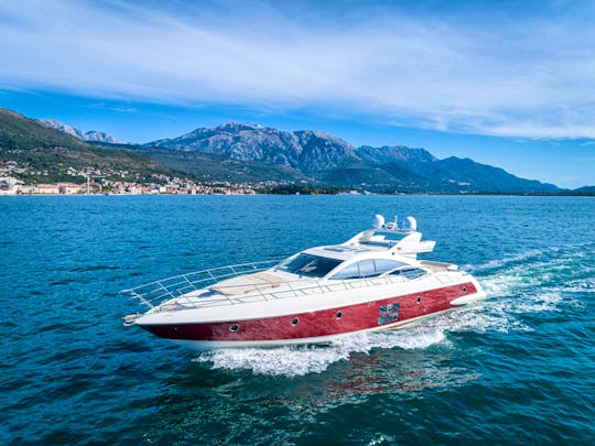 Gorgeous Azimut 68 S Yacht for Full Day Trip to Capri and Amalfi Coast! 
