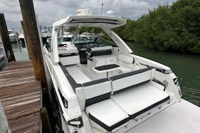 38 ft Monterrey. $700k center console speed boat. $1600 -- 12 People.