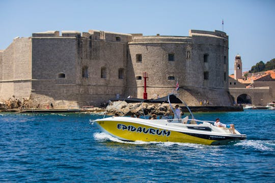 Boat Rental of a Speedboat Excursion 34 in Dubrovnik