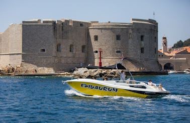 Boat Rental of a Speedboat Excursion 34 in Dubrovnik
