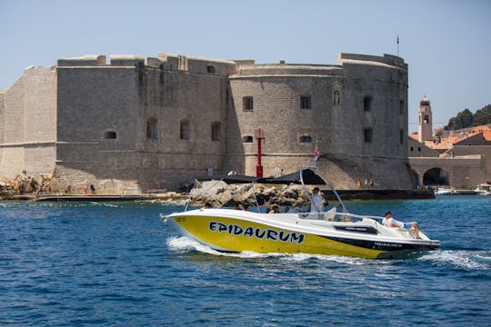 Boat Rental of a Speedboat Excursion 34 in Dubrovnik